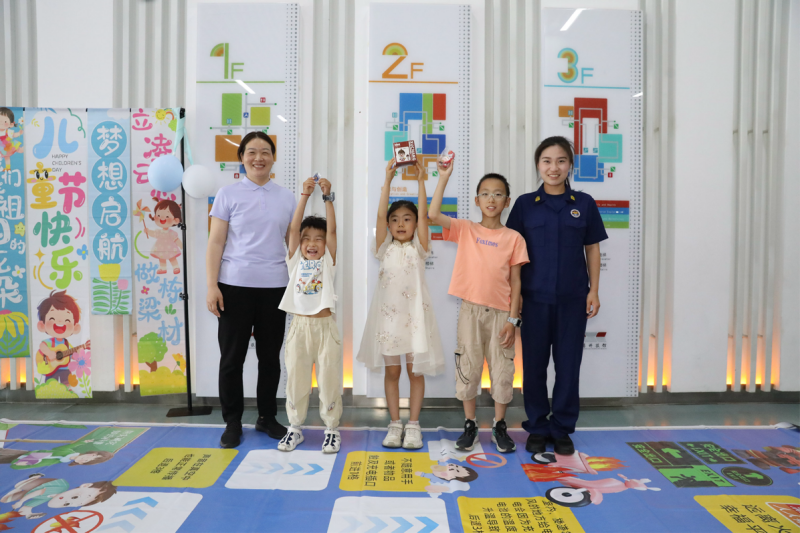 童心筑安全 欢乐过六一——许昌市科技馆消防主题亲子游活动精彩举行 