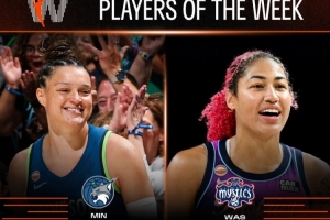 WNBA周最佳：山猫麦克布莱德场均24.3+1断 神秘人奥斯汀22.3+11.7